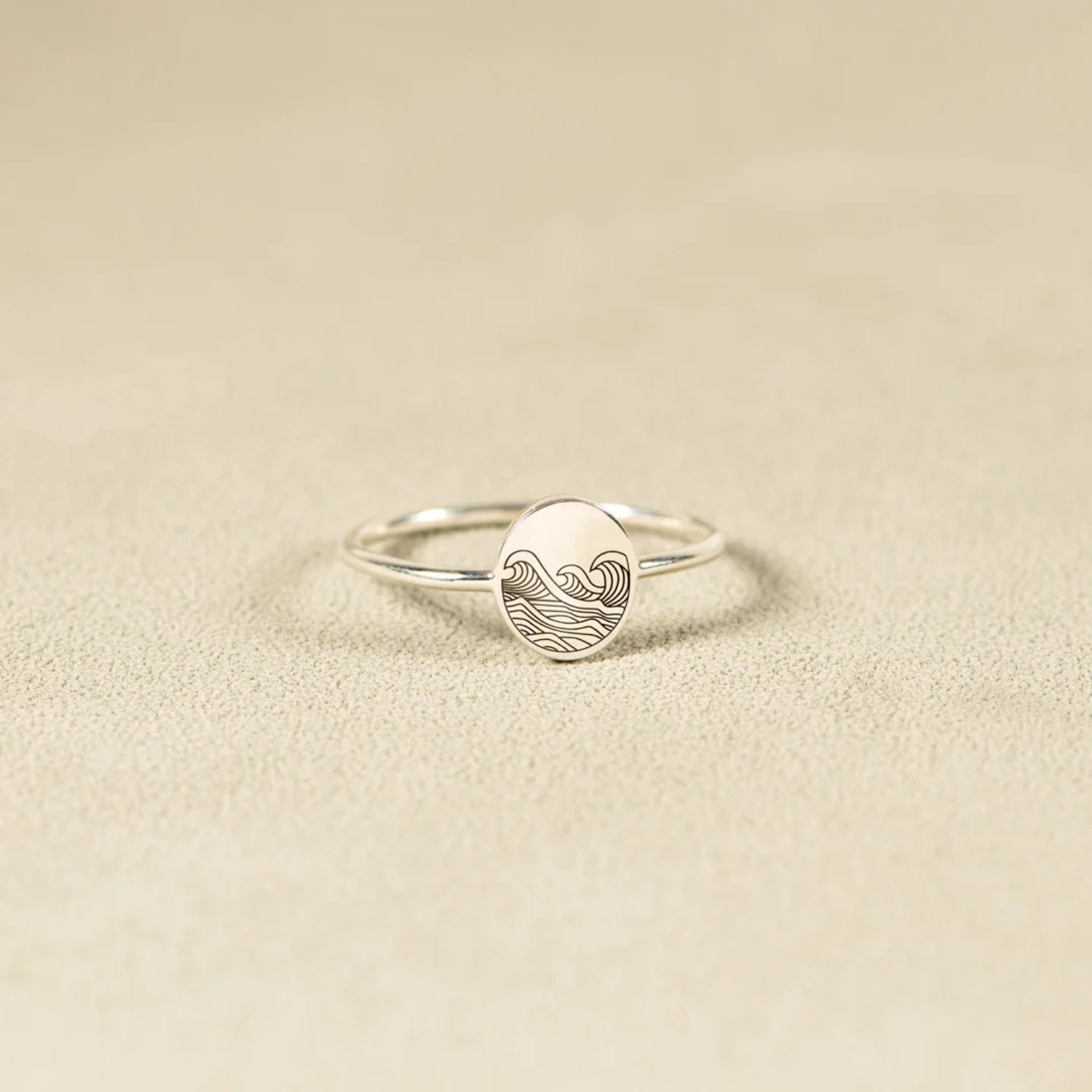 925 Sterling Silver Signet Ring-Bijou Crush
