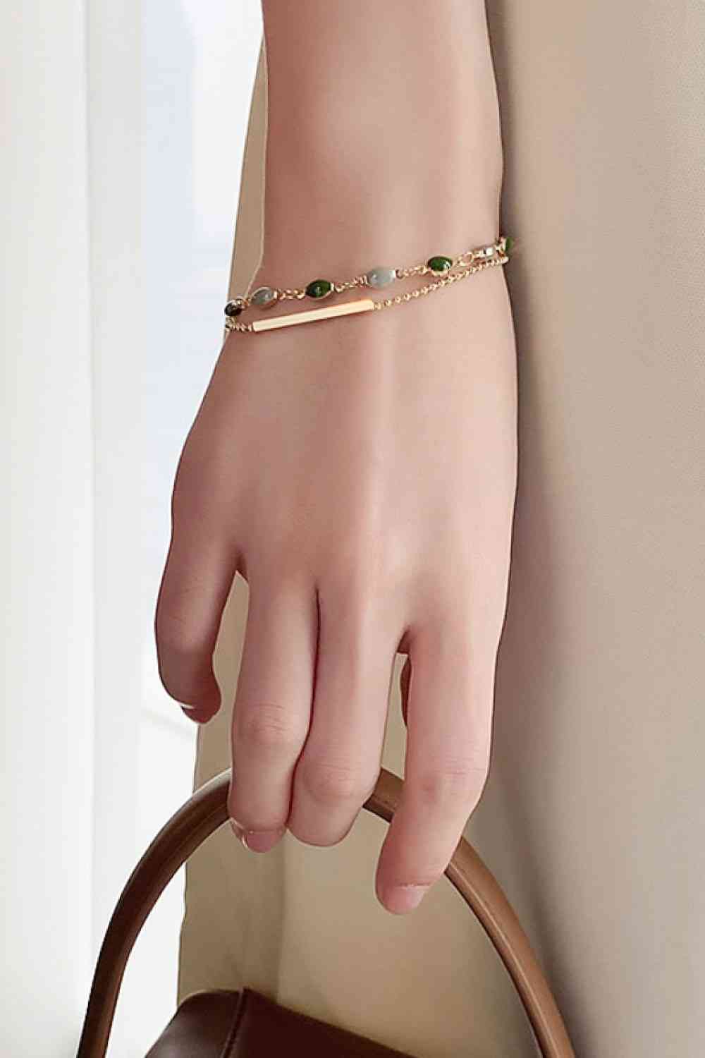 Alloy Double-Layered Bracelet-Bijou Crush