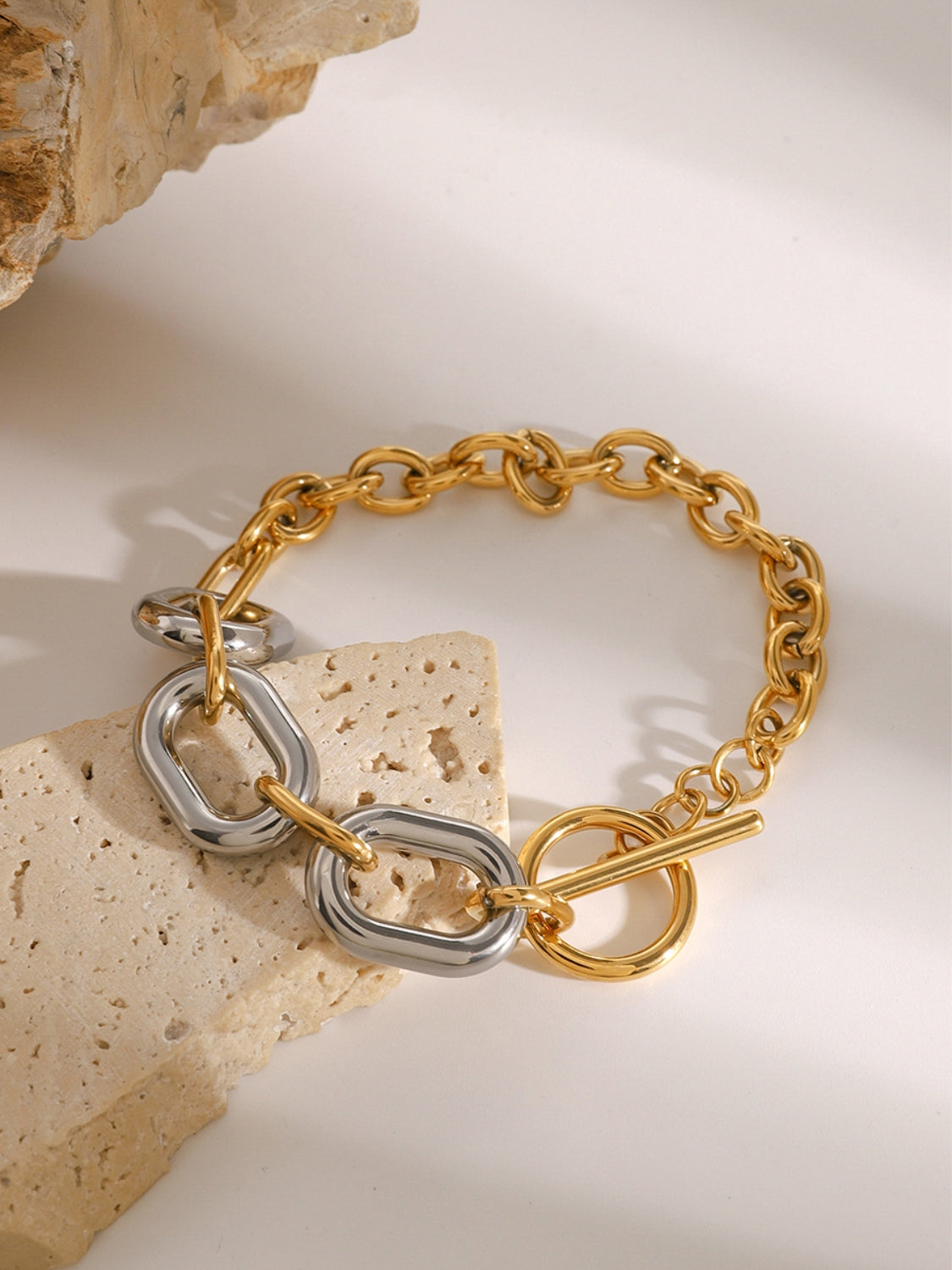18K Gold-Plated Stainless Steel Chain Bracelet-Bijou Crush