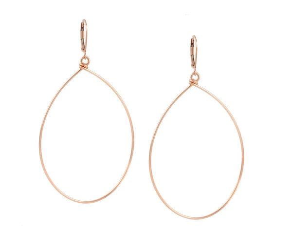 Sarah OG Hoop Earrings-Bijou Crush