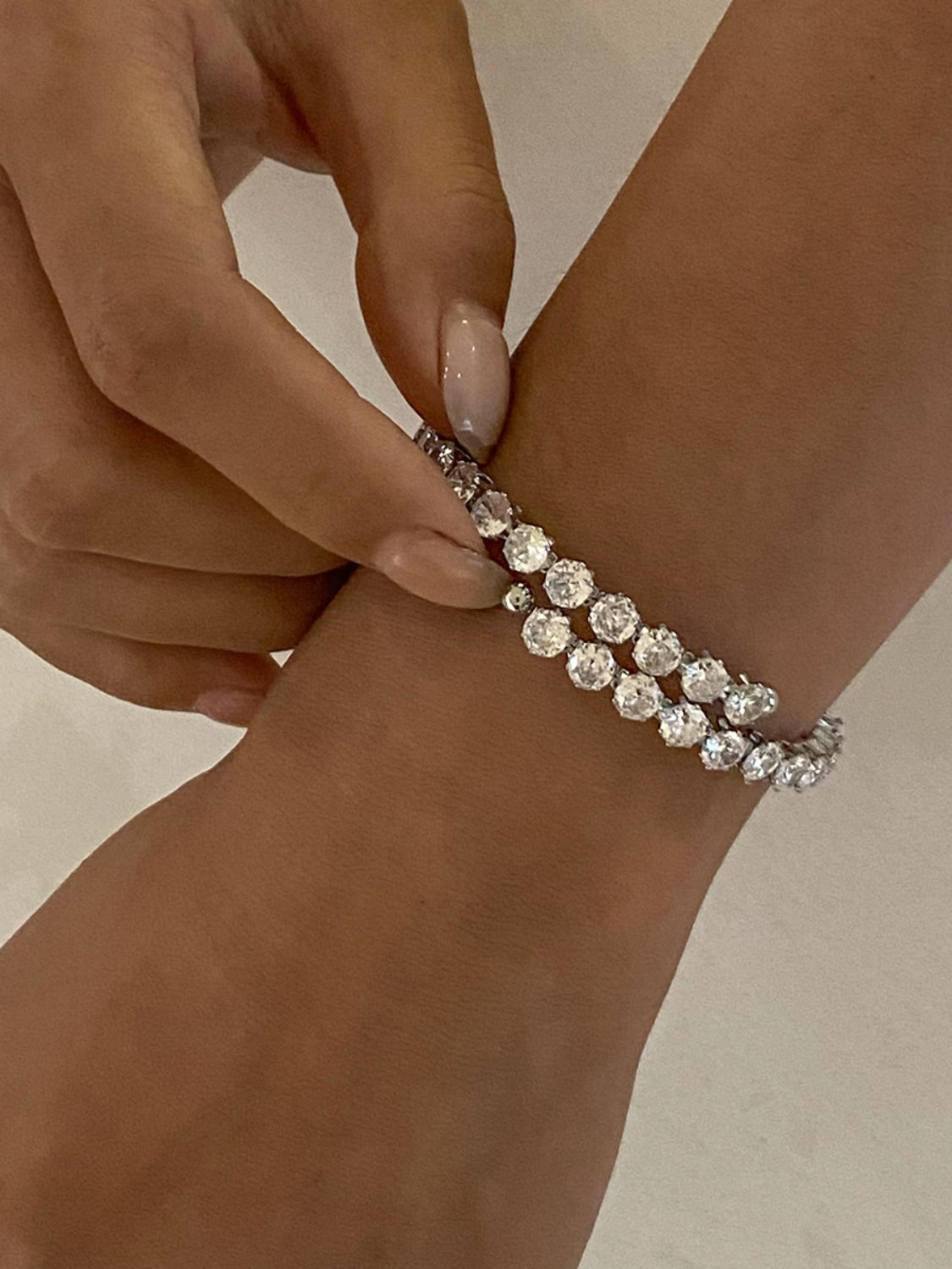 Stainless Steel Inland Zircon Bracelet-Bijou Crush