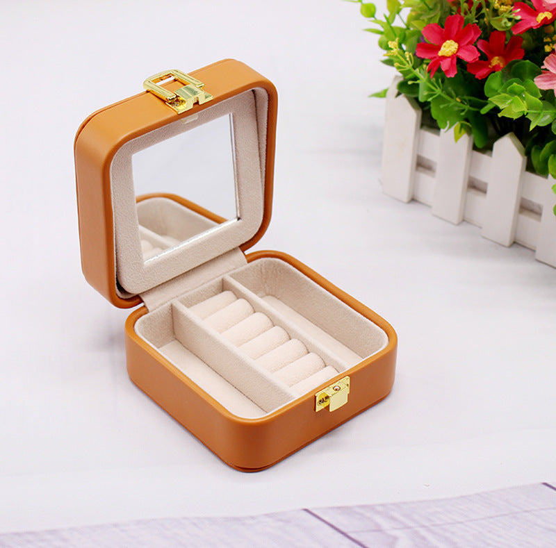 Double Storage European Earrings Jewelry Box-Bijou Crush