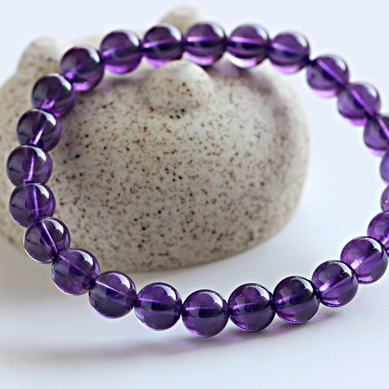 Natural Amethyst Bracelet-Bijou Crush