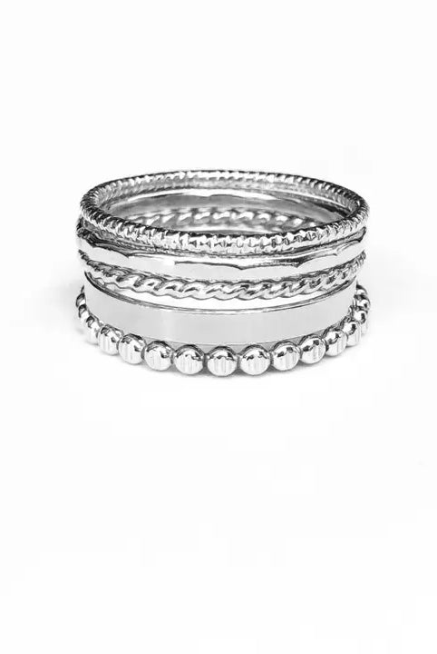 Penelope Stack Rings-Bijou Crush
