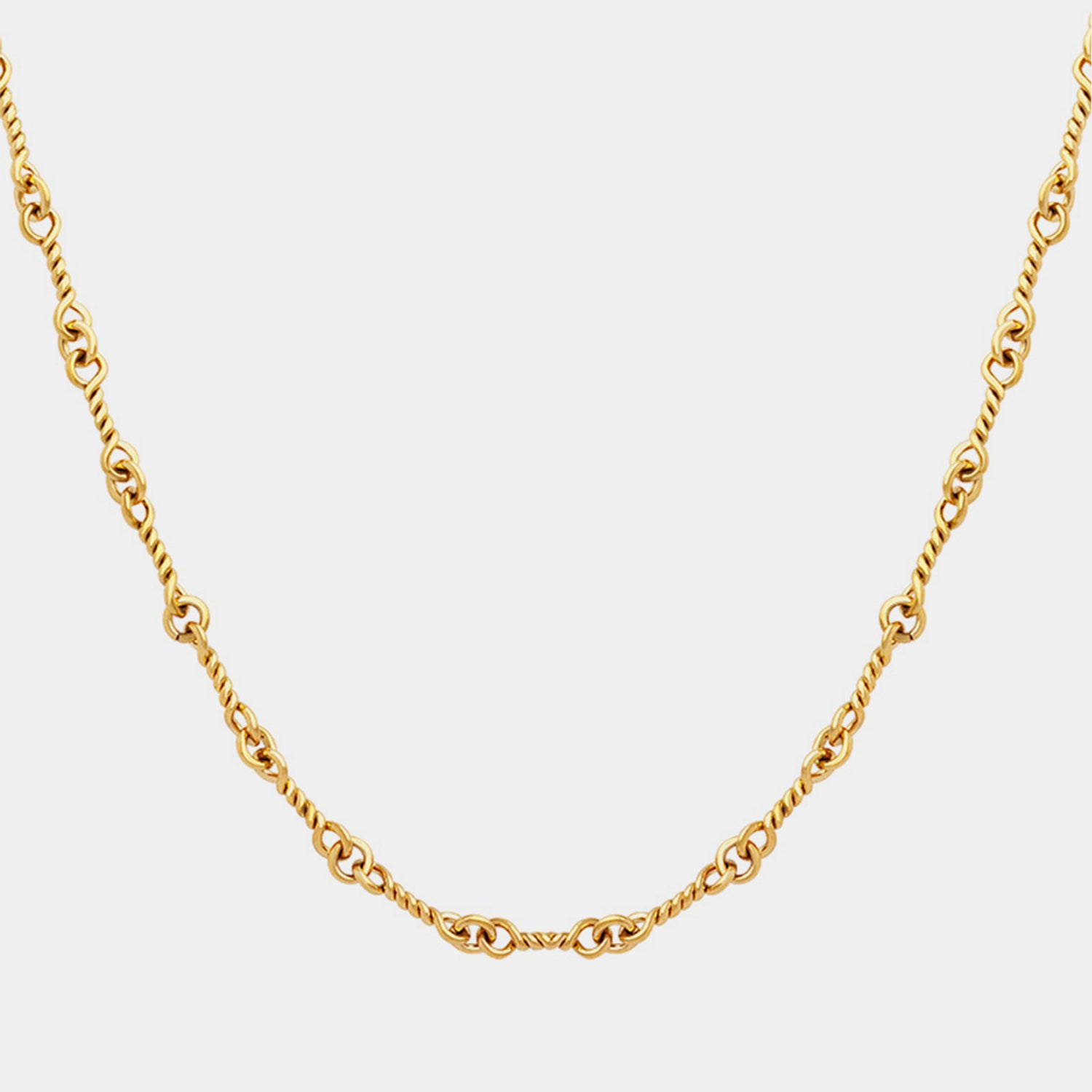 Titanium Steel Chain Link Necklace-Bijou Crush