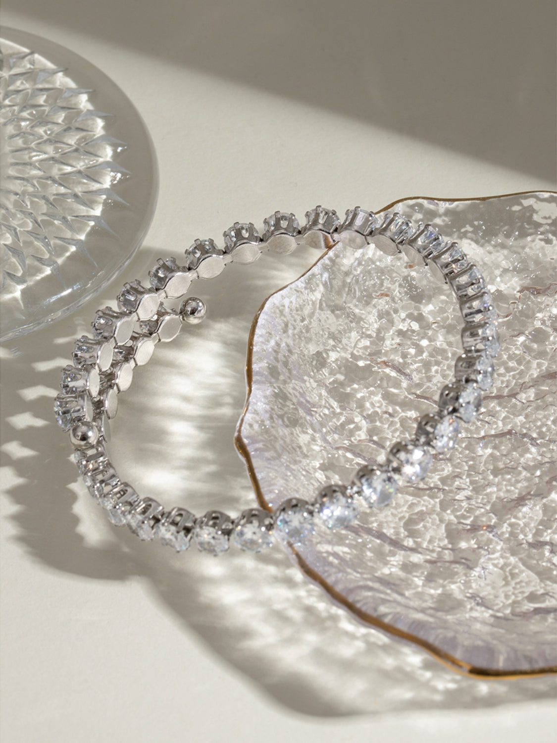 Stainless Steel Inland Zircon Bracelet-Bijou Crush