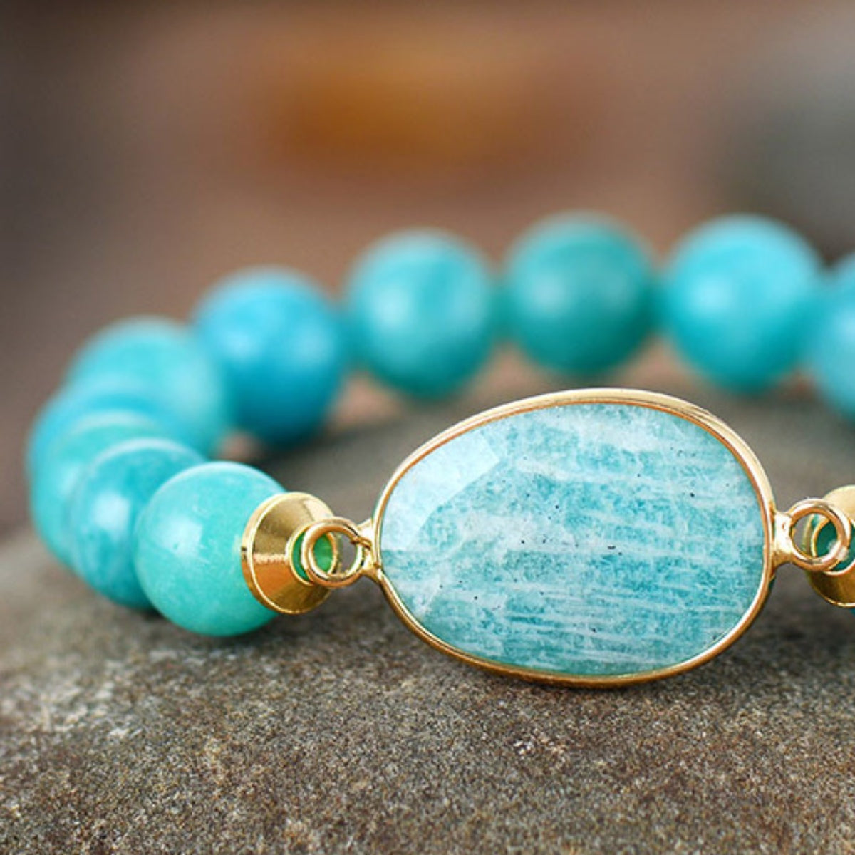 Natural Stone Beaded Bracelet-Bijou Crush