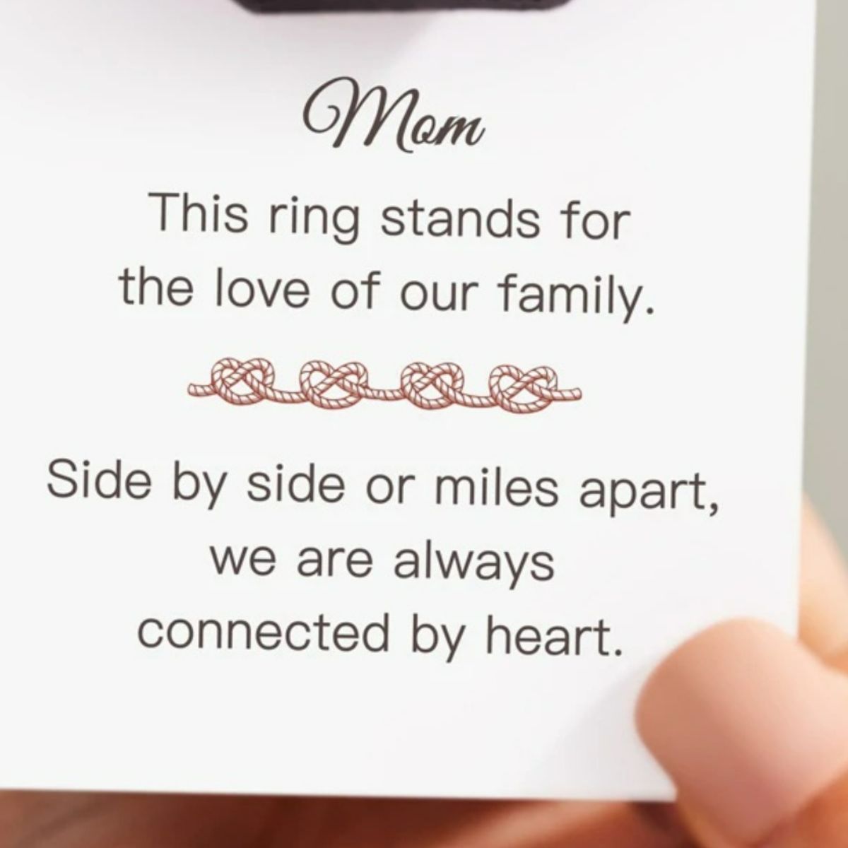 Knotted Hearts 925 Sterling Silver Open Ring-Bijou Crush