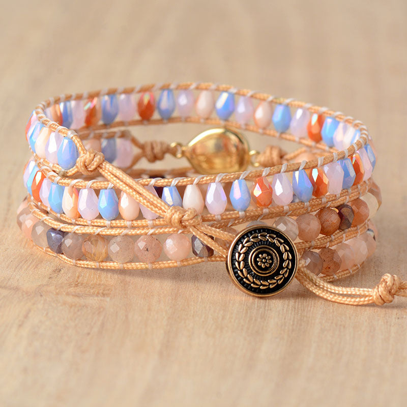 Opal Beaded Bracelet-Bijou Crush
