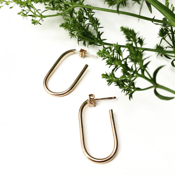 Kathleen Hoop Earrings-Bijou Crush