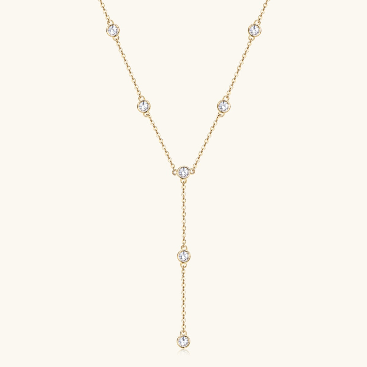 1.1 Carat Moissanite Sterling Silver Necklace-Bijou Crush