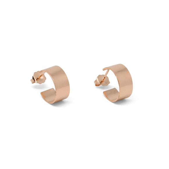 Mini Irma Glam Hoops – Sterling Silver, 14k Gold, or Rose Gold-Bijou Crush
