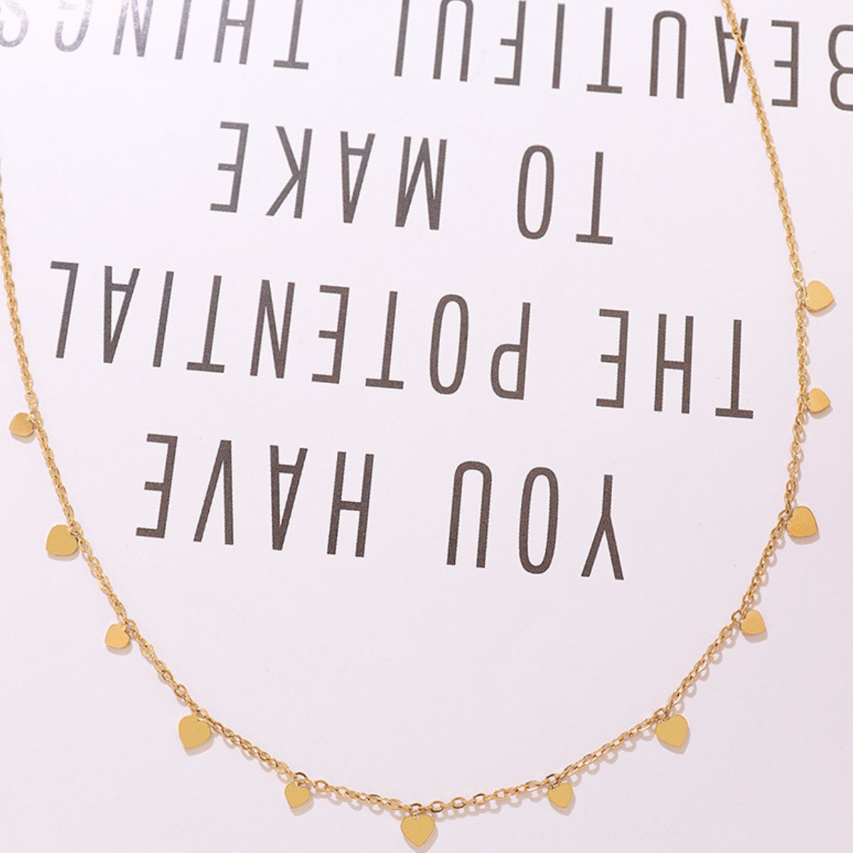 Titanium Steel Charm Necklace-Bijou Crush