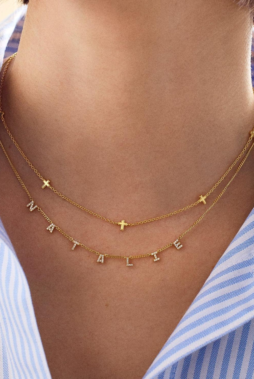 18K Gold-Plated Titan Chain-Bijou Crush