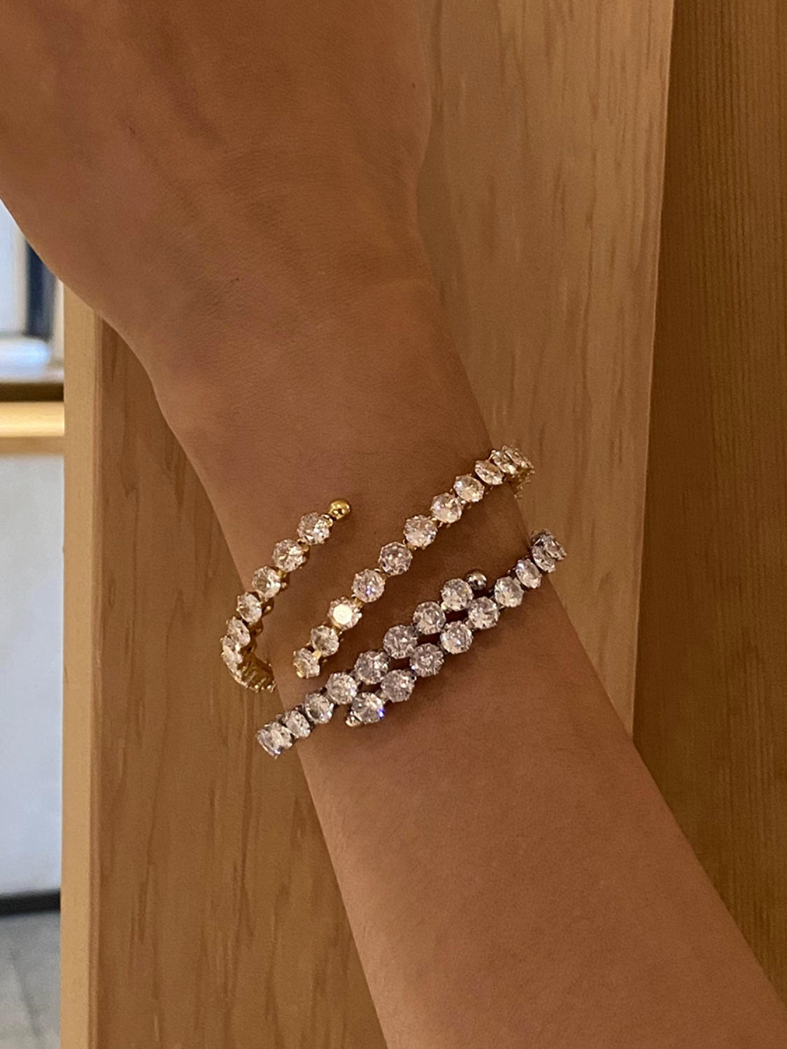Stainless Steel Inland Zircon Bracelet-Bijou Crush