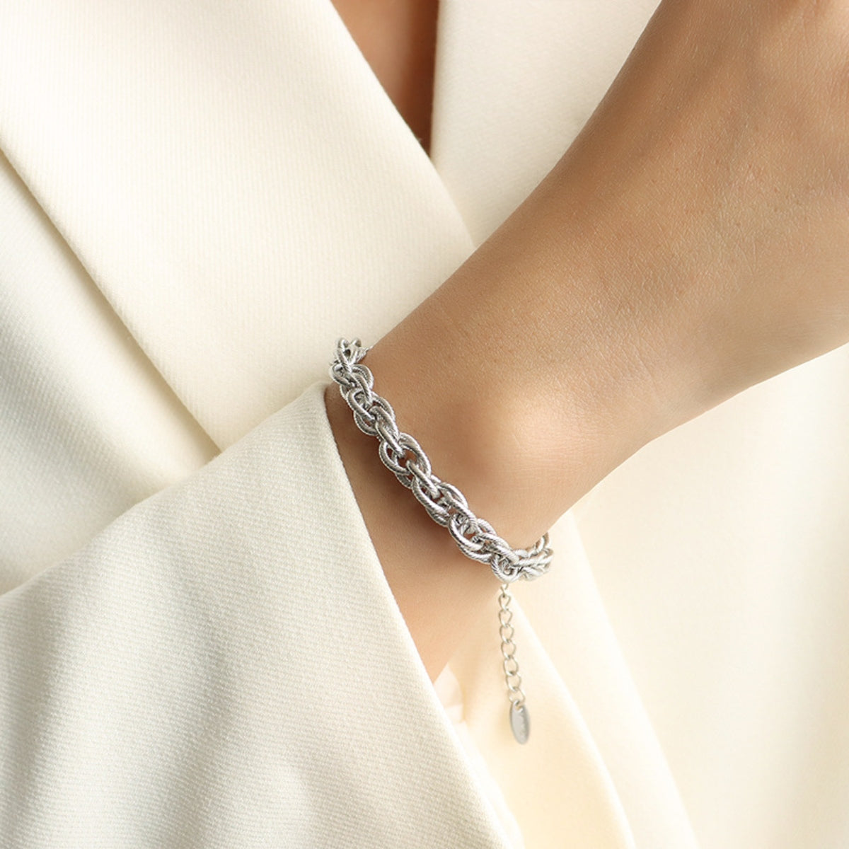 Titanium Steel Chain Bracelet-Bijou Crush