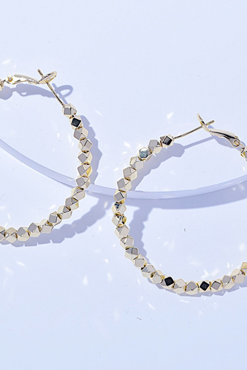 Alloy Hoop Earrings-Bijou Crush