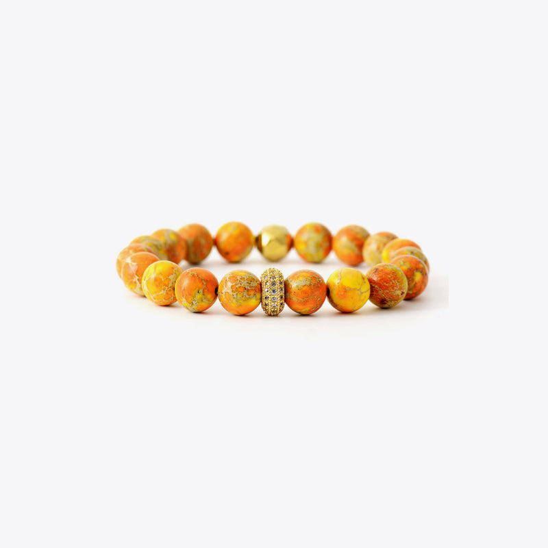 Natural Stone Beaded Bracelet-Bijou Crush