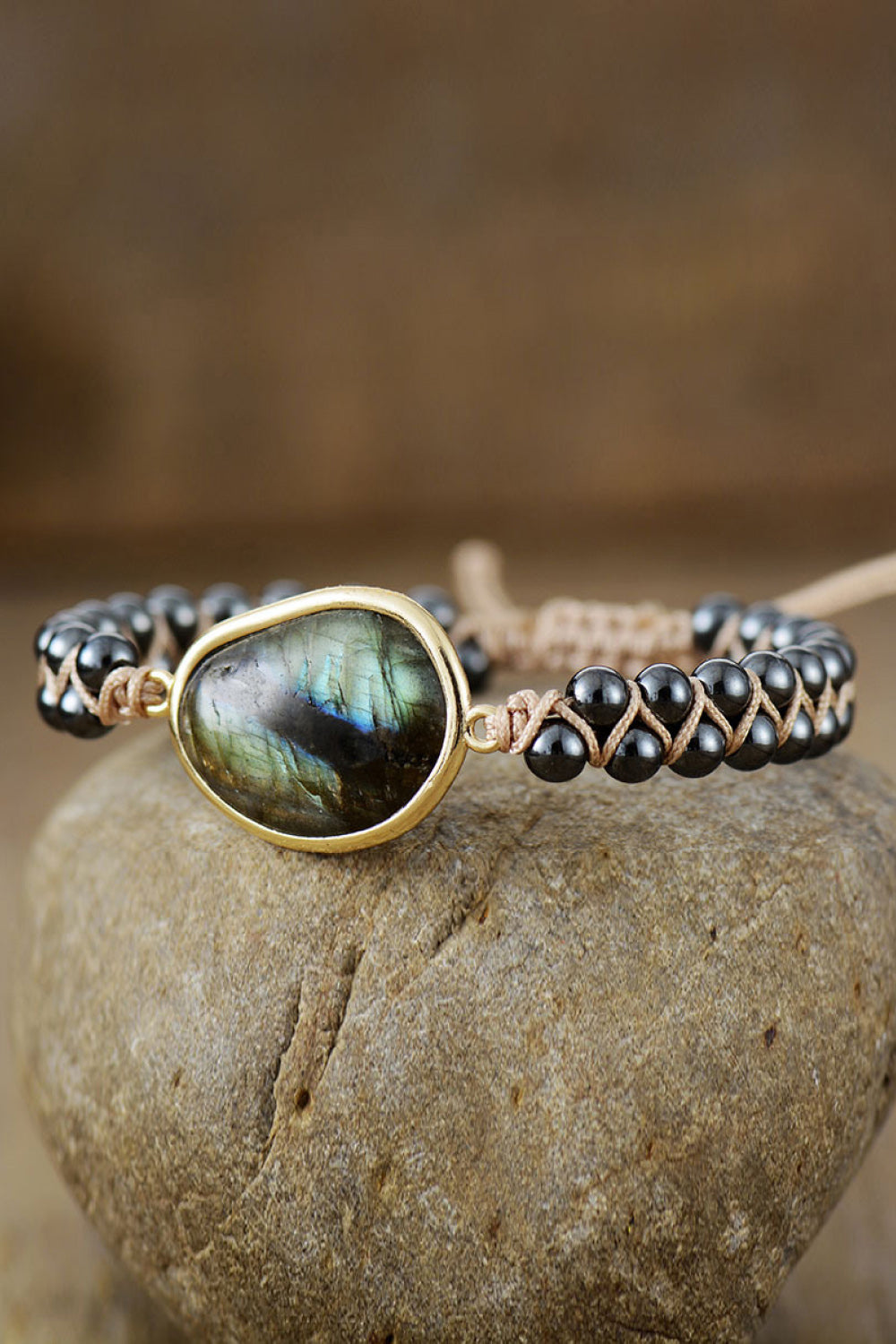 Natural Stone Beaded Bracelet-Bijou Crush