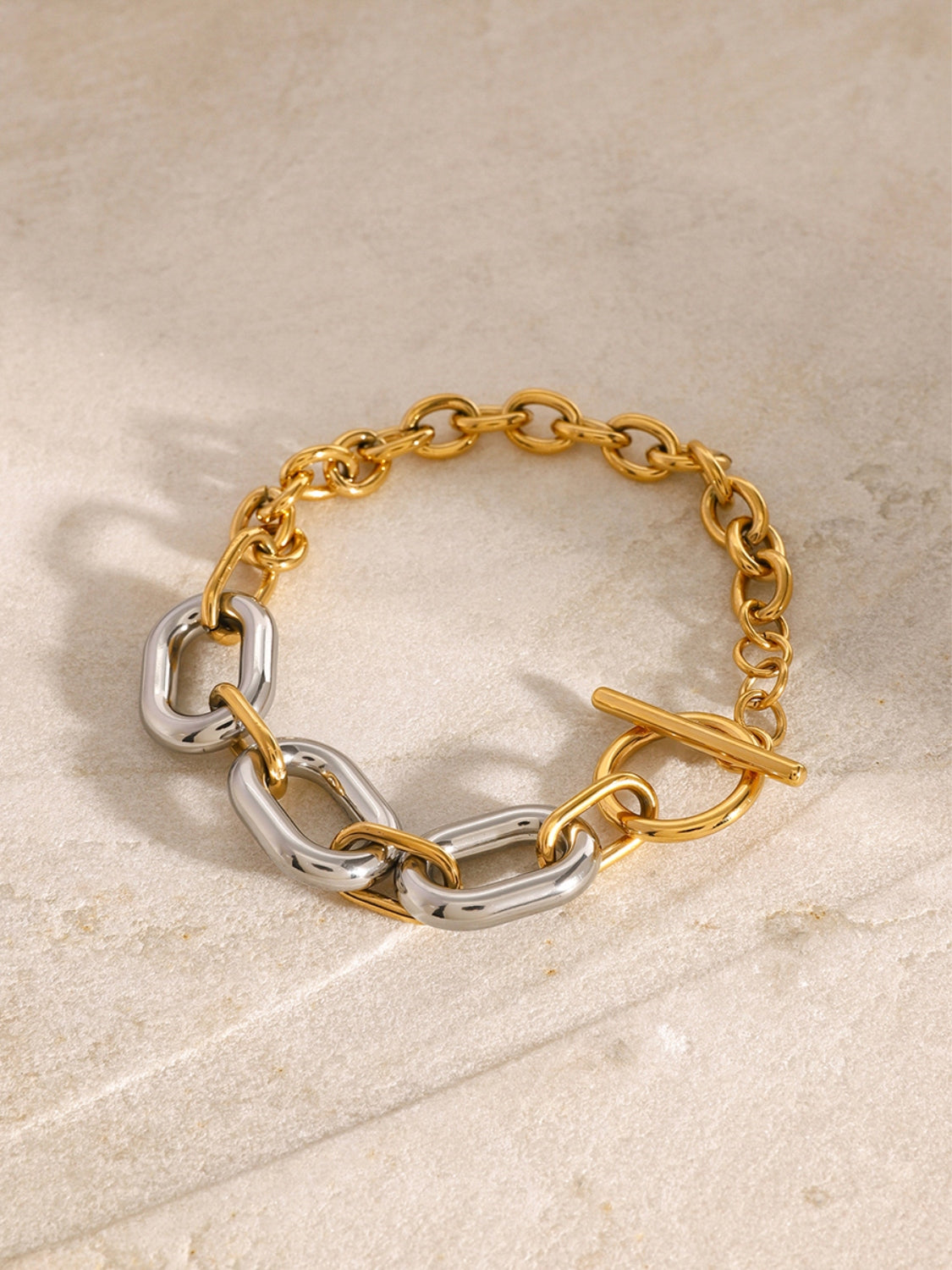 18K Gold-Plated Stainless Steel Chain Bracelet-Bijou Crush