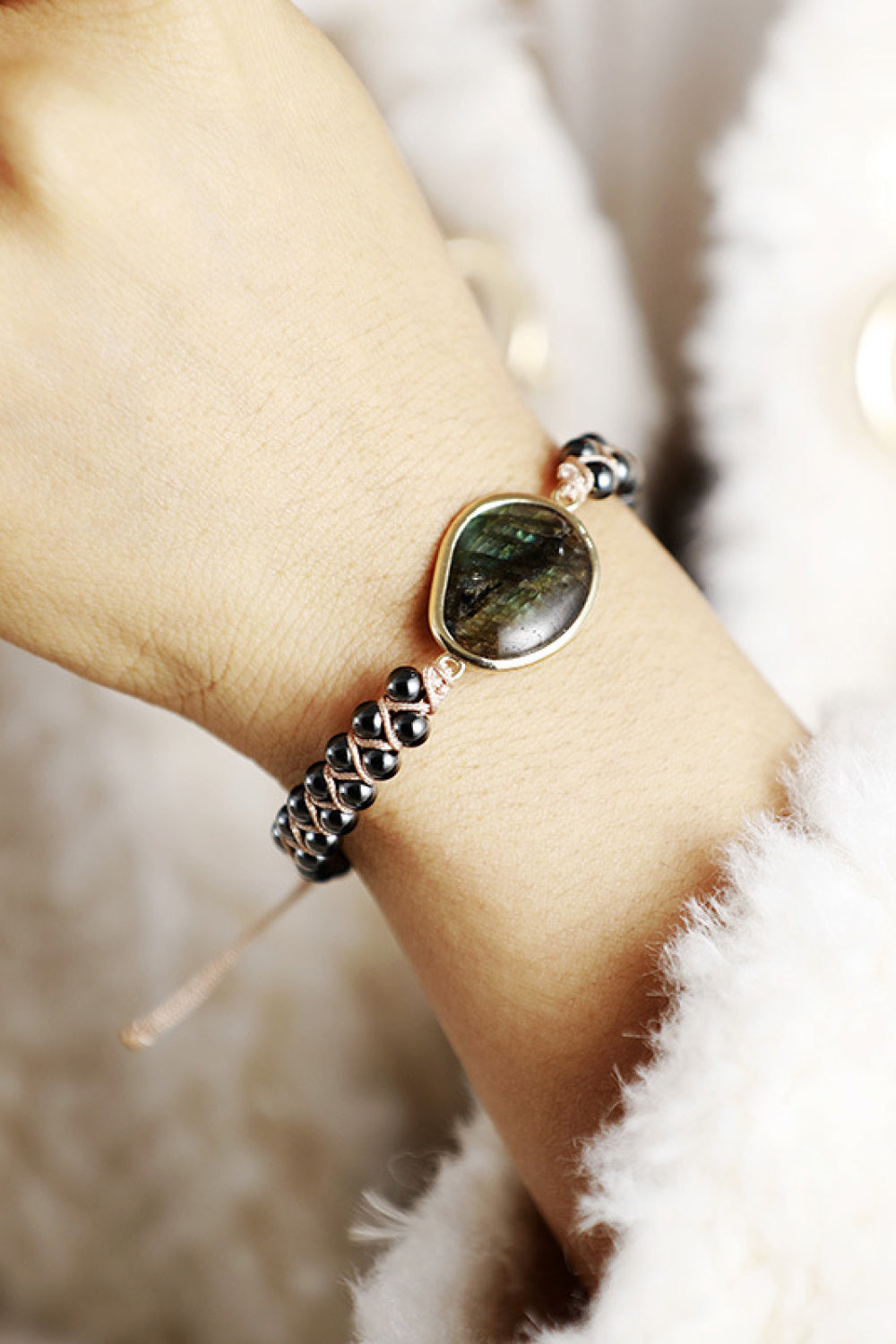 Natural Stone Beaded Bracelet-Bijou Crush