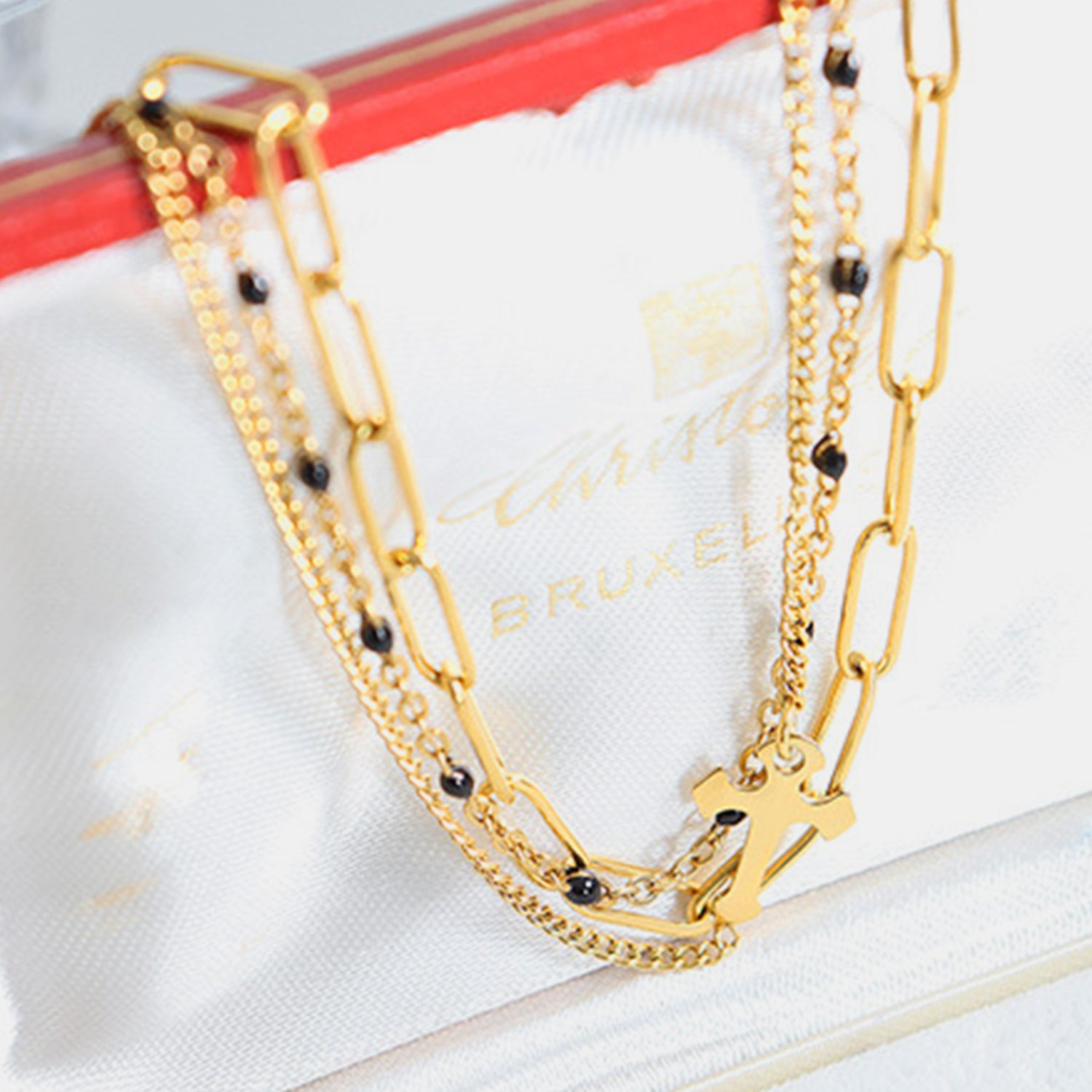 Titanium Steel Three-Layered Bracelet-Bijou Crush