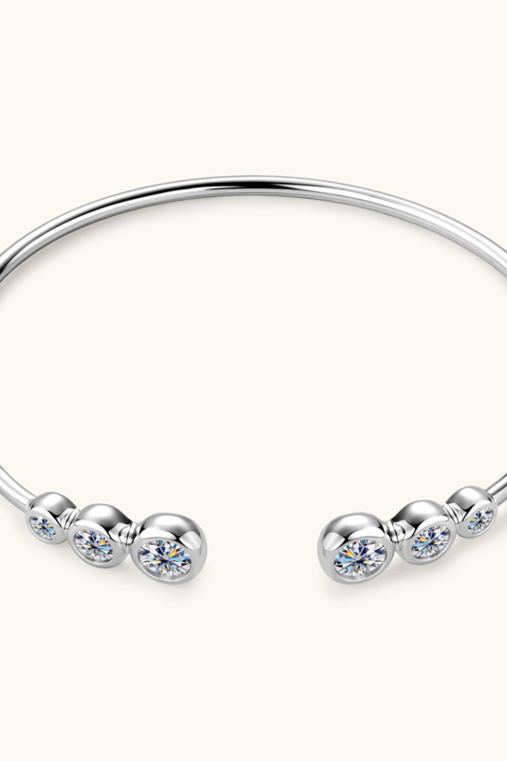 1.8 Carat Moissanite 925 Sterling Silver Bracelet-Bijou Crush