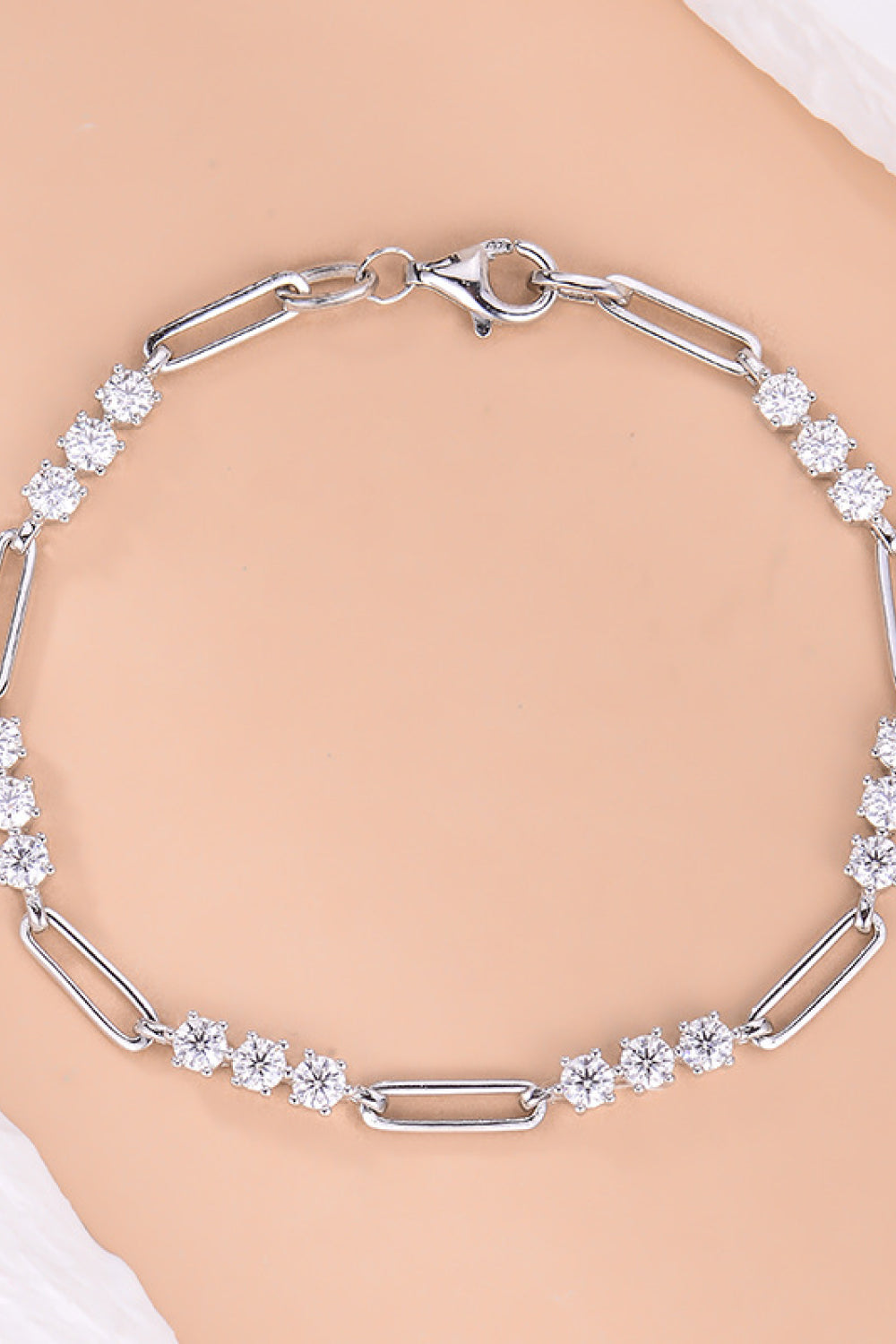 1.8 Carat Moissanite 925 Sterling Silver Bracelet-Bijou Crush