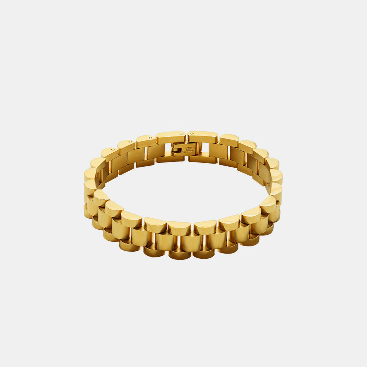 Gold-Plated Titanium Steel Chain Bracelet-Bijou Crush