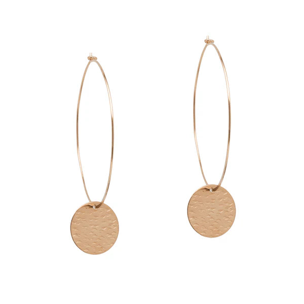 Cassidy Hoops Earrings-Bijou Crush