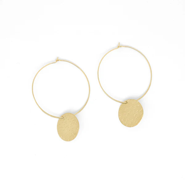 Cassidy Hoops Earrings-Bijou Crush
