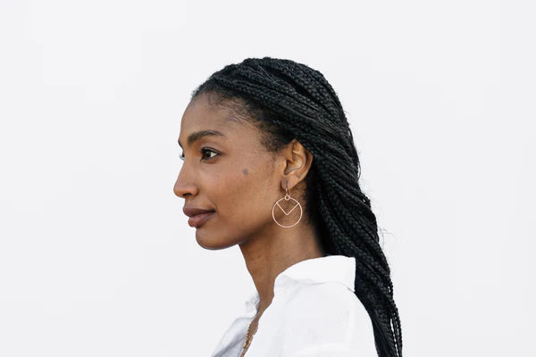 Emmie Hoop Eaarings-Bijou Crush