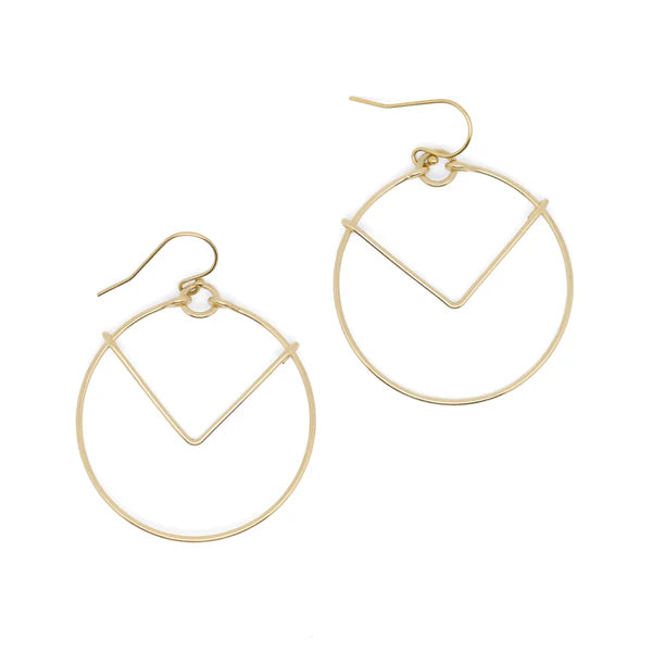 Emmie Hoop Eaarings-Bijou Crush