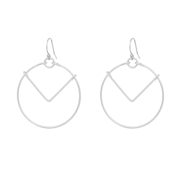 Emmie Hoop Eaarings-Bijou Crush