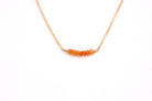 Carnelian Necklace-Bijou Crush