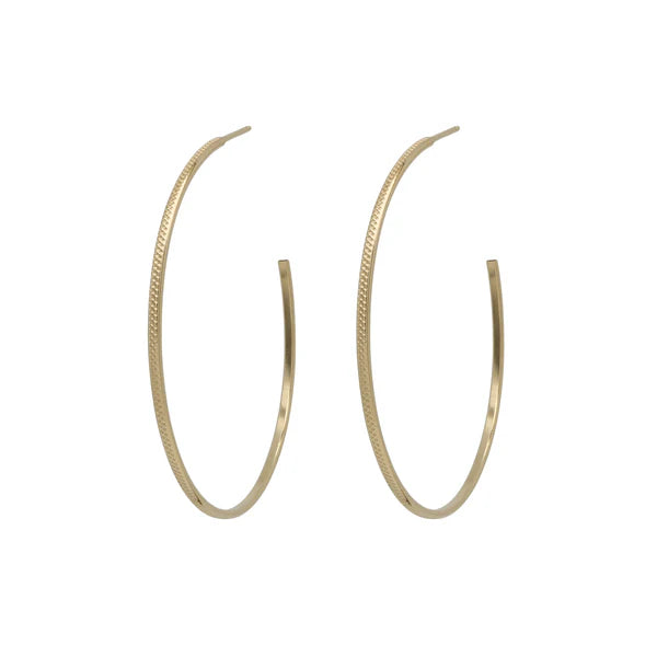 Louise Hoop Earrings-Bijou Crush