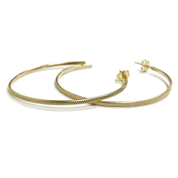 Louise Hoop Earrings-Bijou Crush