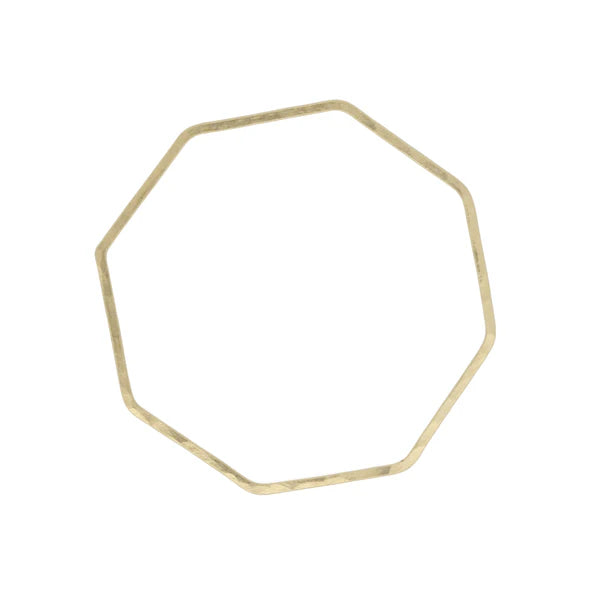 Nash Octagon Bangle Bracelet-Bijou Crush