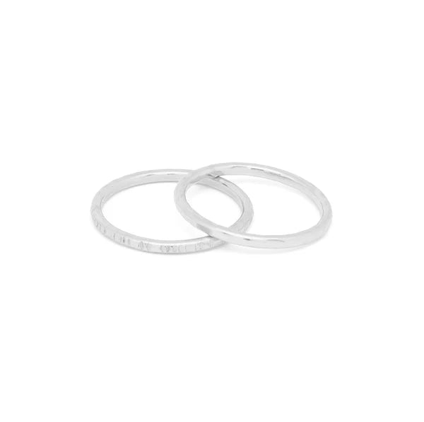 Paige Large Stacker Ring 14ga-Bijou Crush