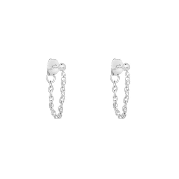 Shauna Rope Stud Earrings-Bijou Crush