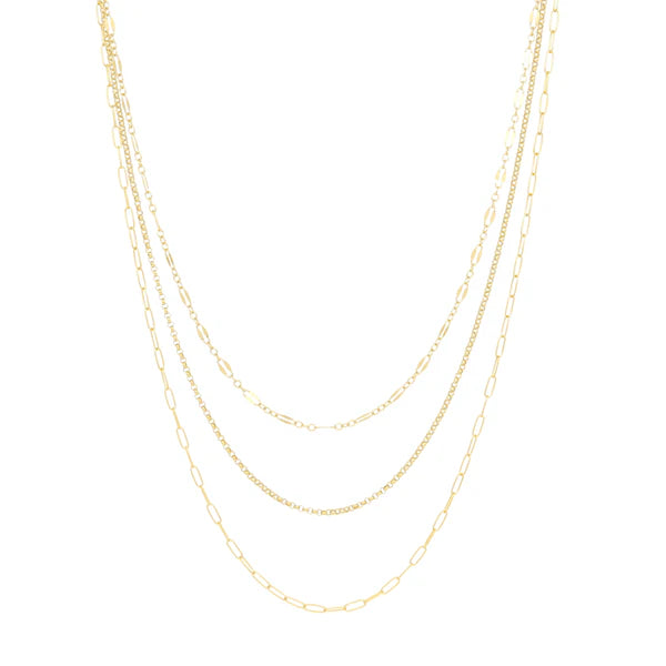 Vanessa Trio Necklace-Bijou Crush