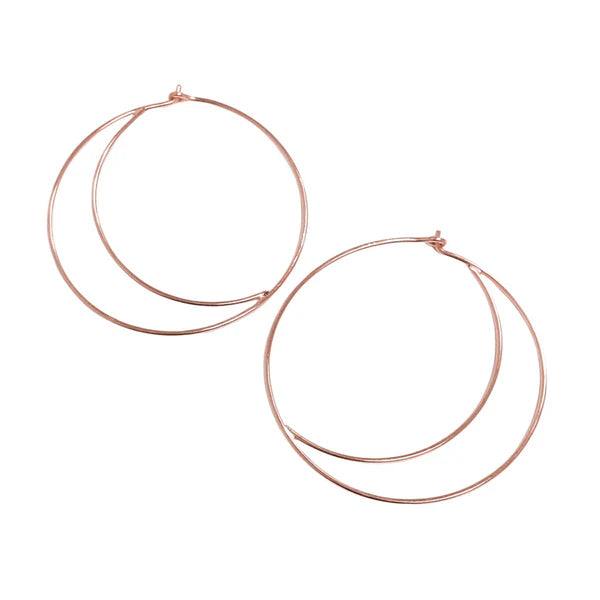 Willow Hoop Earrings-Bijou Crush