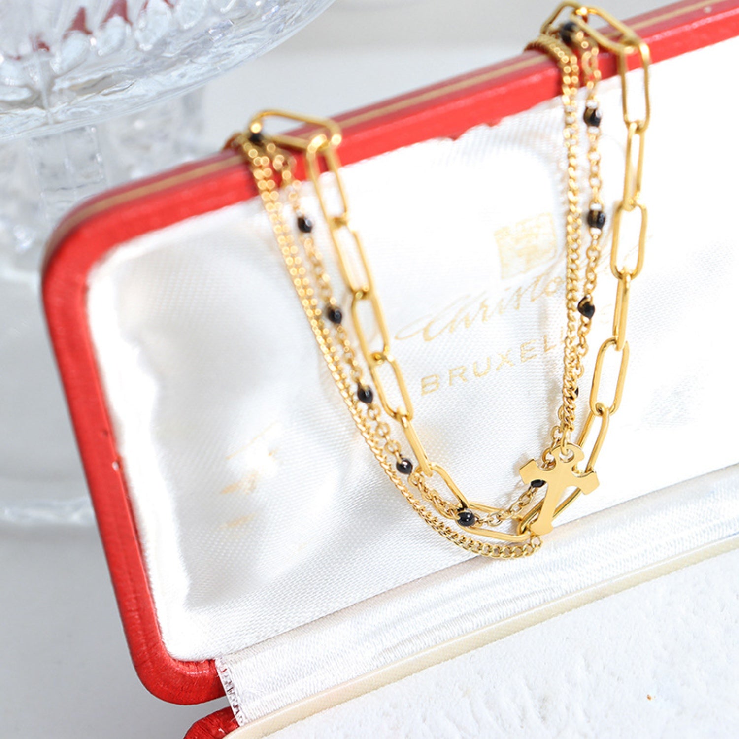 Titanium Steel Three-Layered Bracelet-Bijou Crush