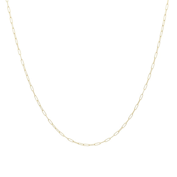 Ariana Adjustable Cable Chain Necklace – Sterling Silver, 14k Gold, or Rose Gold-Bijou Crush