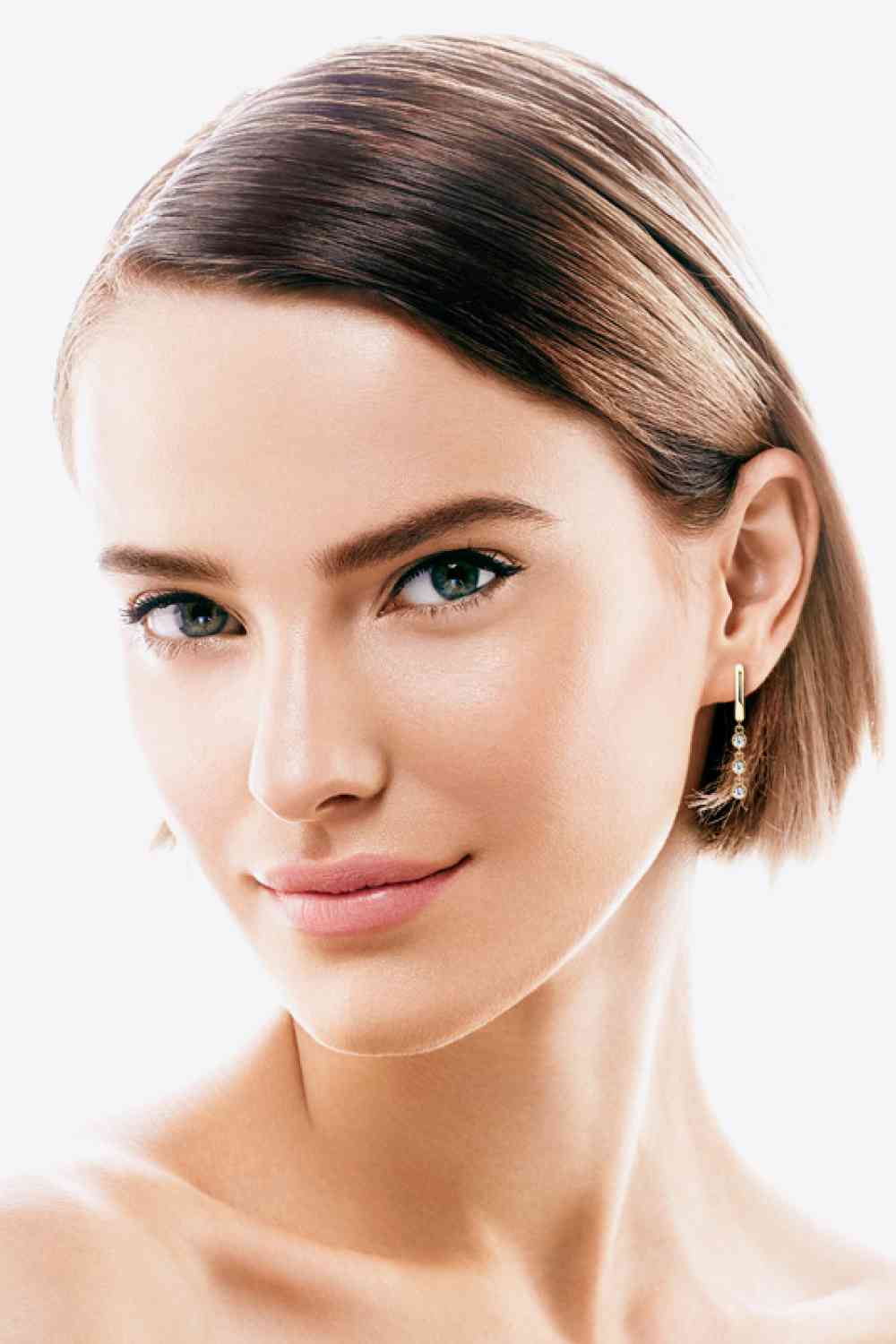 Moissanite Decor 925 Sterling Silver Earrings-Bijou Crush