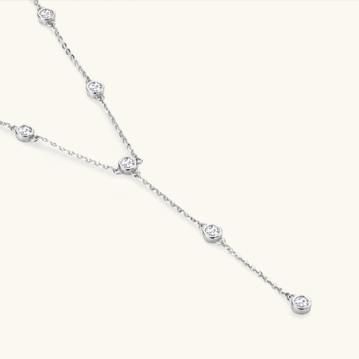 1.1 Carat Moissanite Sterling Silver Necklace-Bijou Crush