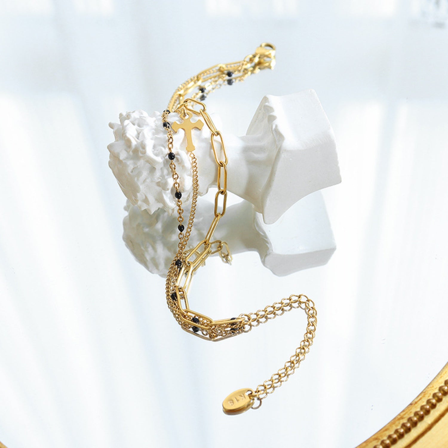 Titanium Steel Three-Layered Bracelet-Bijou Crush