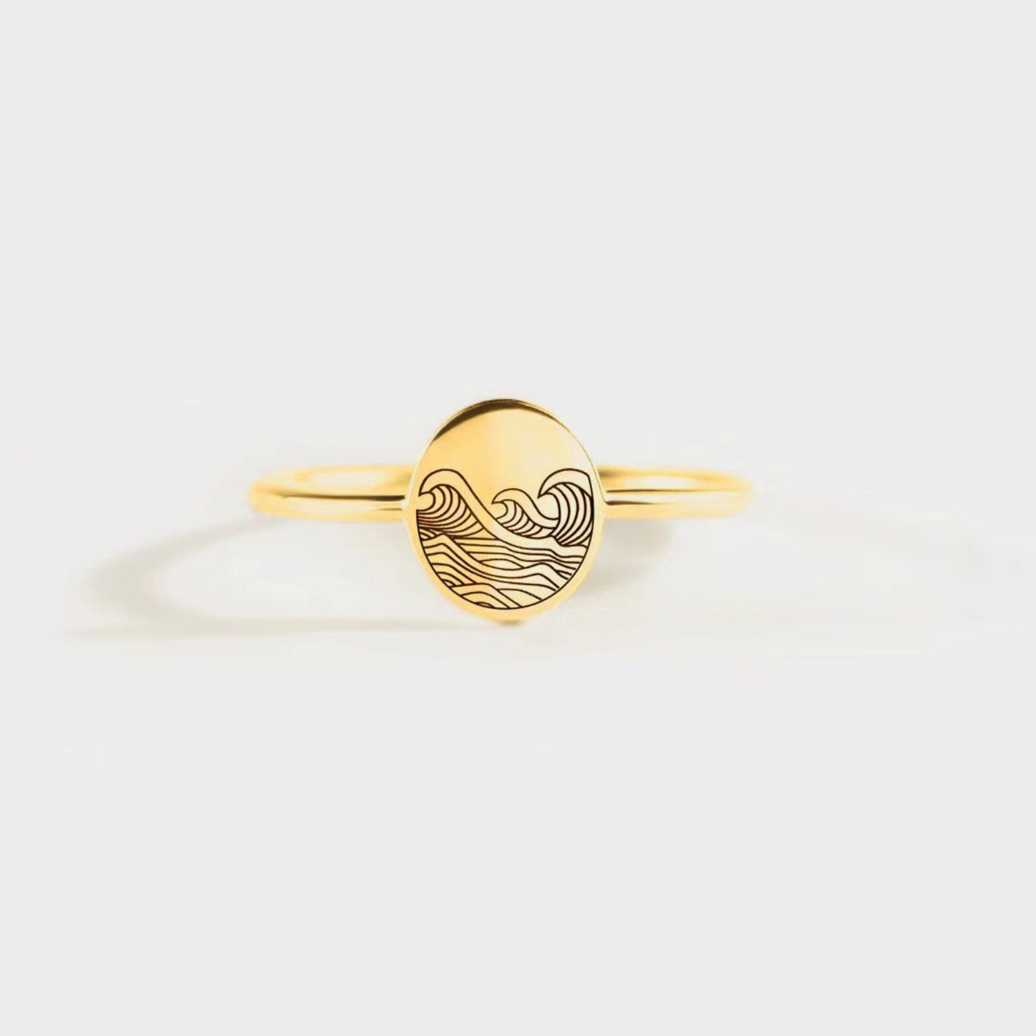 925 Sterling Silver Signet Ring-Bijou Crush