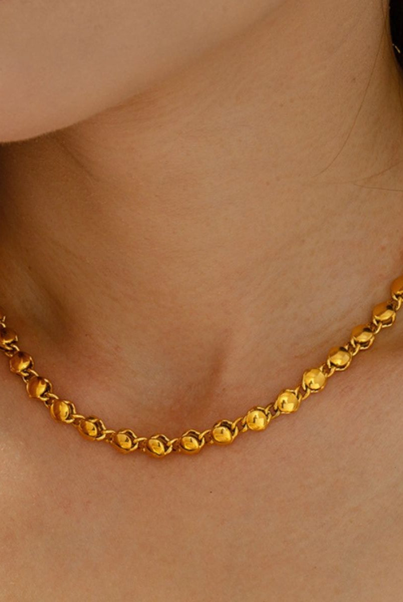 18K Gold-Plated Copper Necklace-Bijou Crush