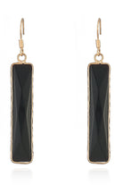 Natural Stone Drop Earrings-Bijou Crush